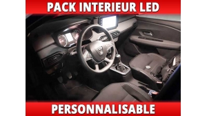 Pack interieur led Dacia Sandero III - à partir de :