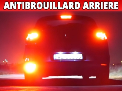 Pack led antibrouillard arriere pour Dacia Sandero 3