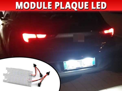 Pack modules led plaque arrière pour Citroen C3 3 Blanc 6000K