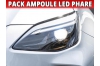 Pack Ampoules Led Phares HIR2 9012 Homologuées pour Toyota Yaris cross