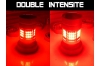 Ampoule Led P21/5W-BAY15D Ventilée - 54 Leds - Ultra Puissante - Rouge - CANBUS