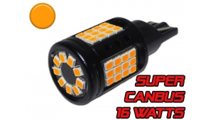 Ampoule Led T15 W16W WY16W - Super Canbus - Orange