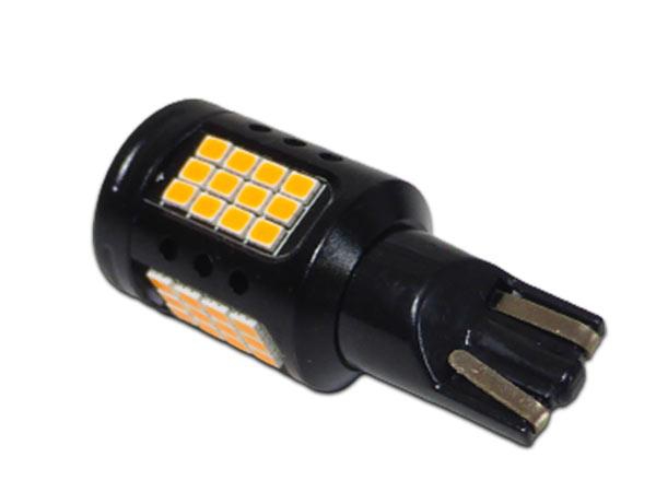 Ampoules LED Canbus OBC Sans Erreur, 2 Pièces, 1400Lm W16W T15