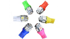 T10 - W5W Led Couleur