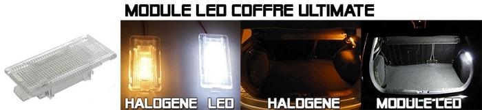 module led coffre audi a3 8p
