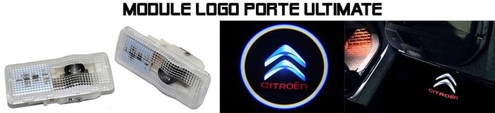 logo porte led laser citroen c4 2